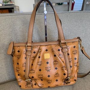 Authentic MCM Vicetos Crossbody